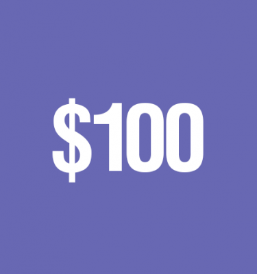 $100TTD Donation