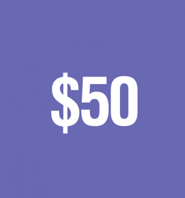 $50TTD Donation