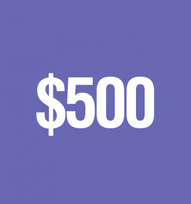 $500TTD Donation